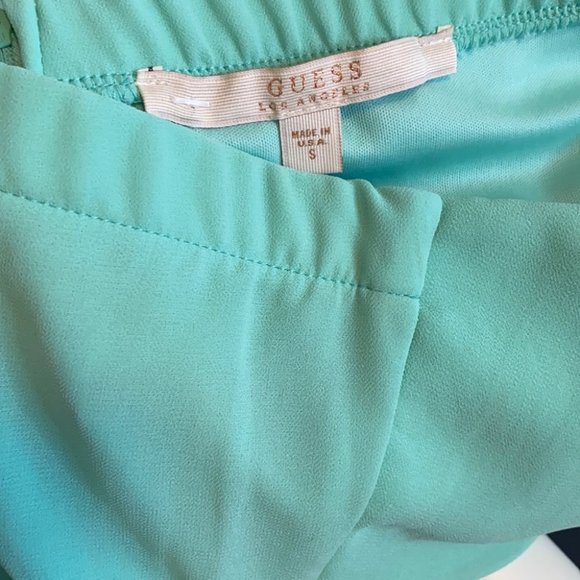 Guess Strapless Mint Mini Dress - Picture 11 of 11